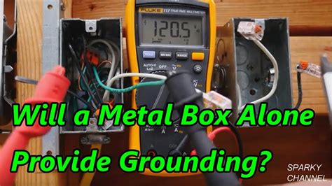 metal box grounding check